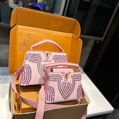 LV Capucines Full-Diamond Bag