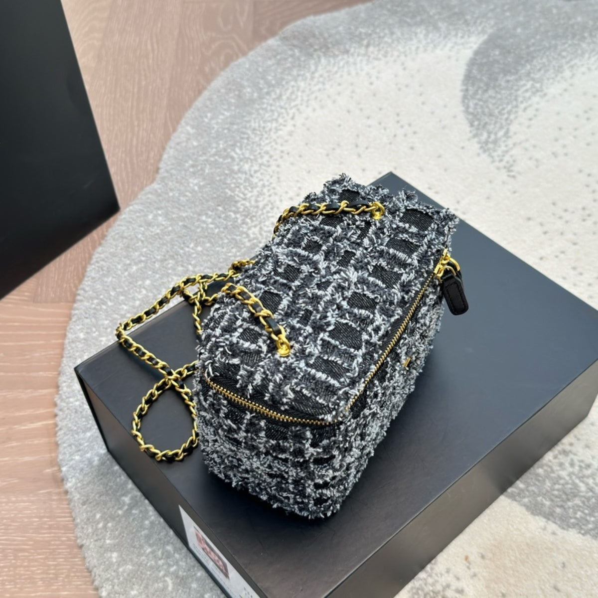 Chanel Denim Cosmetic Bag