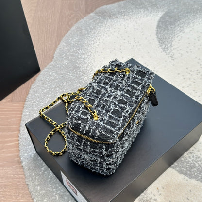 Chanel Denim Cosmetic Bag