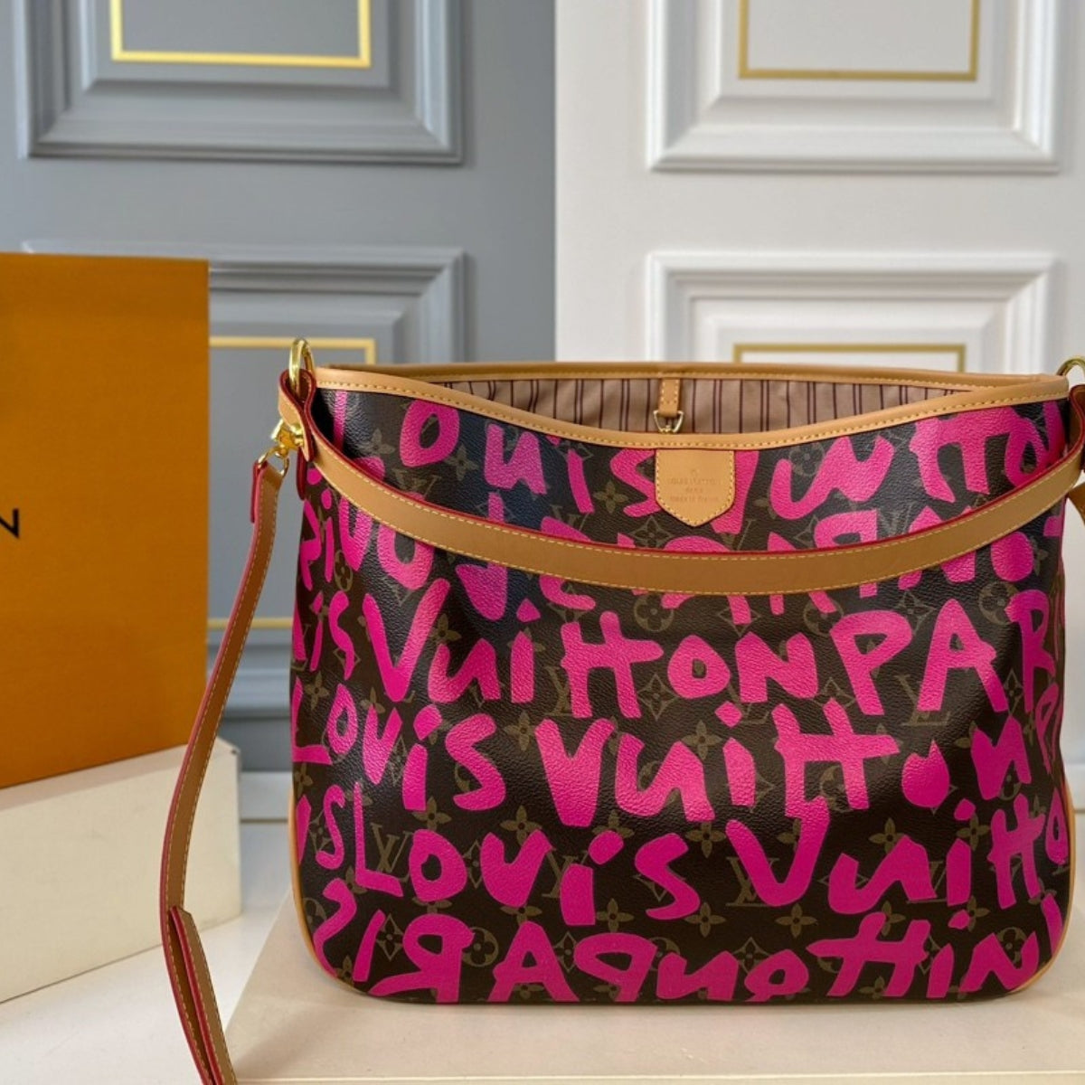 LV Graffiti Shopping Bag