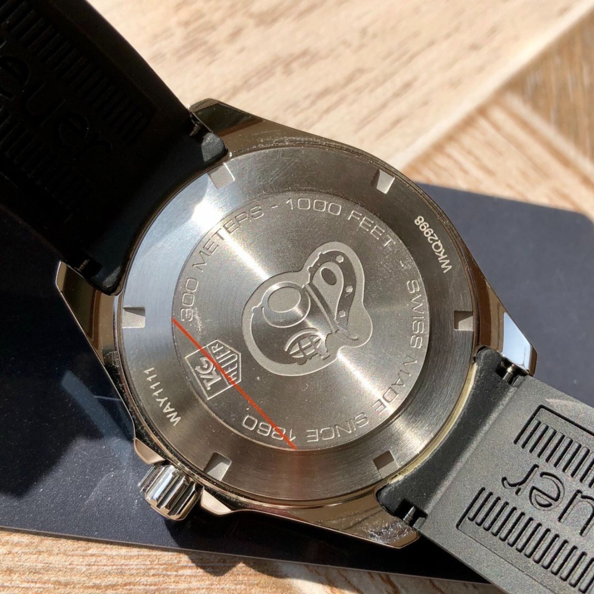 TAG Heuer Aquaracer 300M Blue & Silver Dial Watch