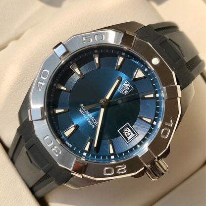 TAG Heuer Aquaracer 300M Blue & Silver Dial Watch