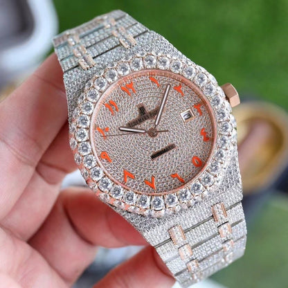 AP Diamond Rose Gold Watch