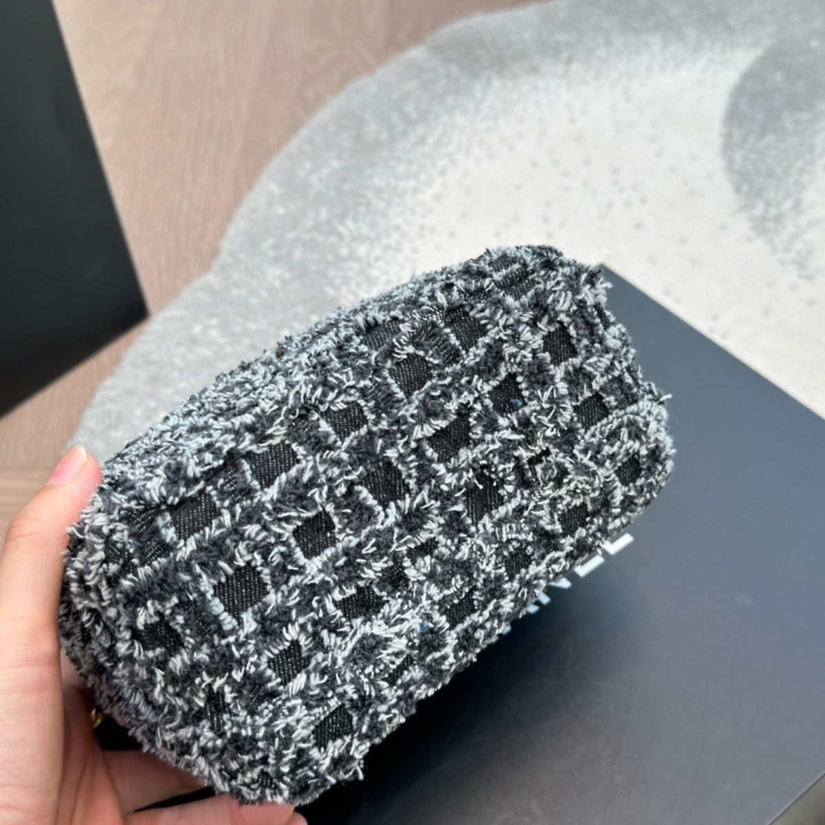 Chanel Denim Cosmetic Bag