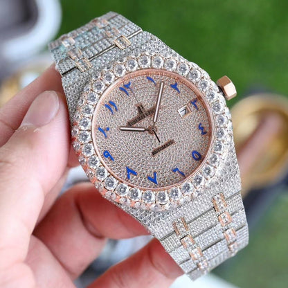 AP Diamond Rose Gold Watch