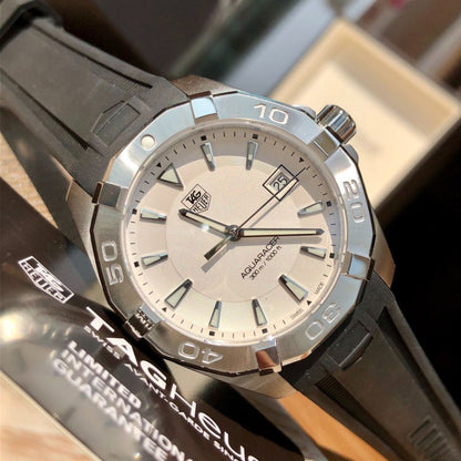 TAG Heuer Aquaracer 300M Blue & Silver Dial Watch