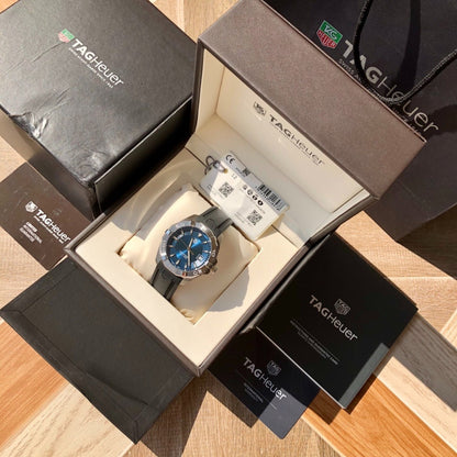 TAG Heuer Carrera Calibre 5 Automatic Watch with Leather Strap