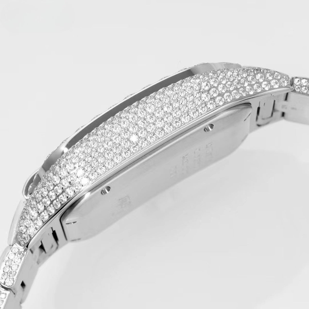 Cartier Diamond Luxury Watch with Gold & Silver