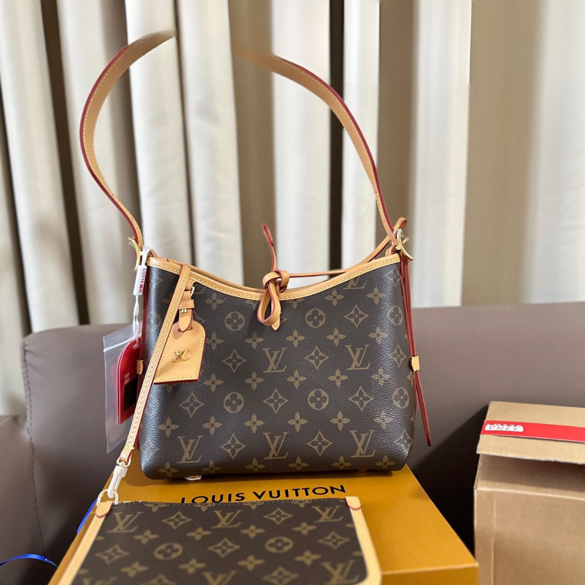 LV Carryall Retro Tote Bag