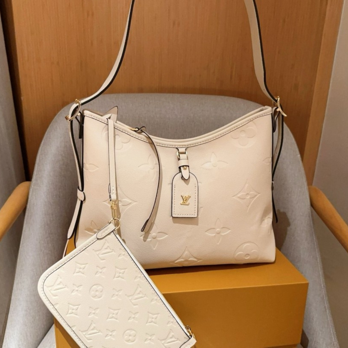 LV Carryall Shoulder Bag
