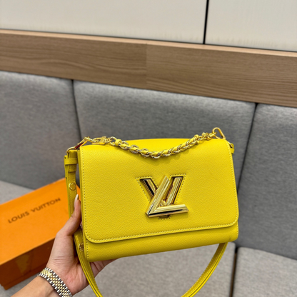 LV Twist Chain Hand Bag