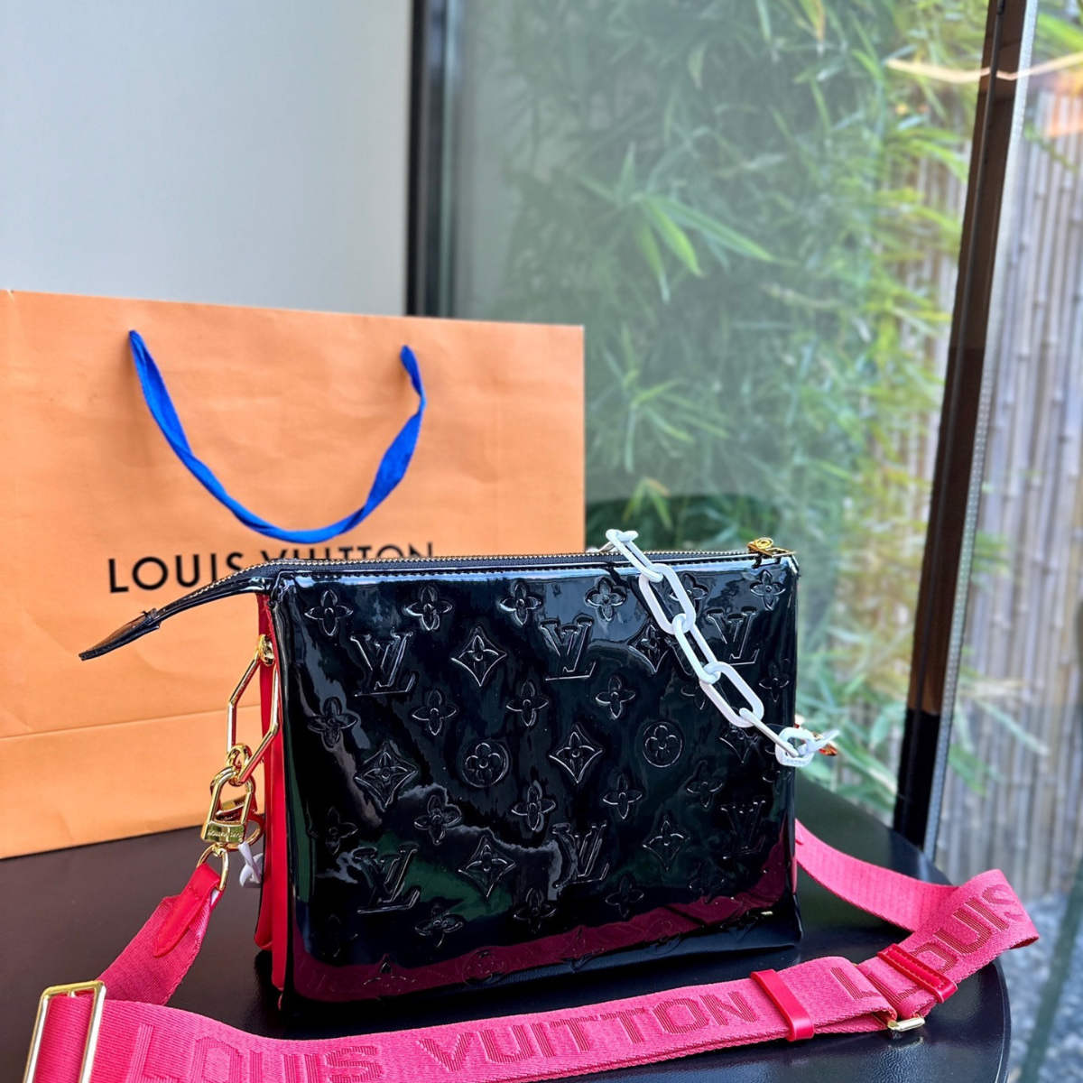 LV Cushion Hug Bag