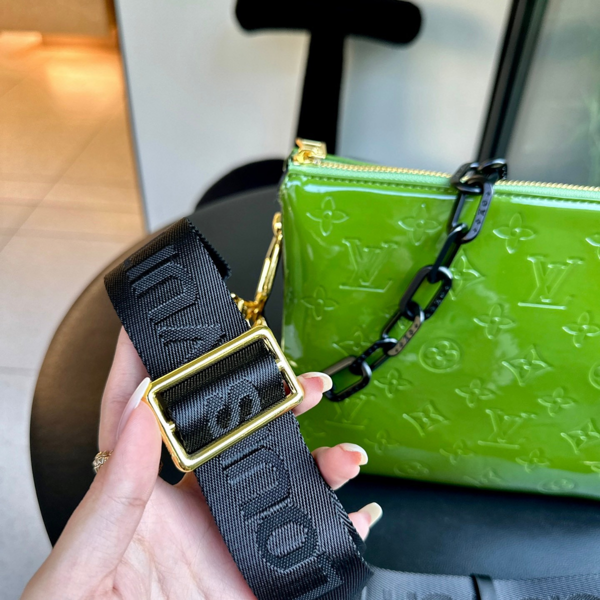 LV Cushion Hug Bag