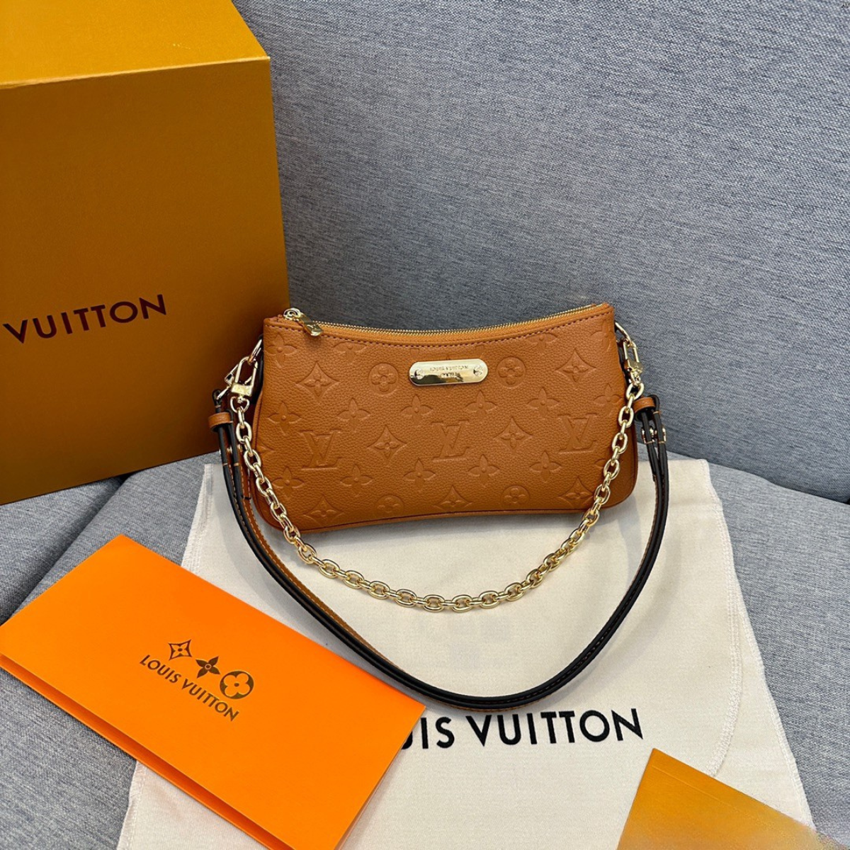 LV Liv Pochette Chain Bag
