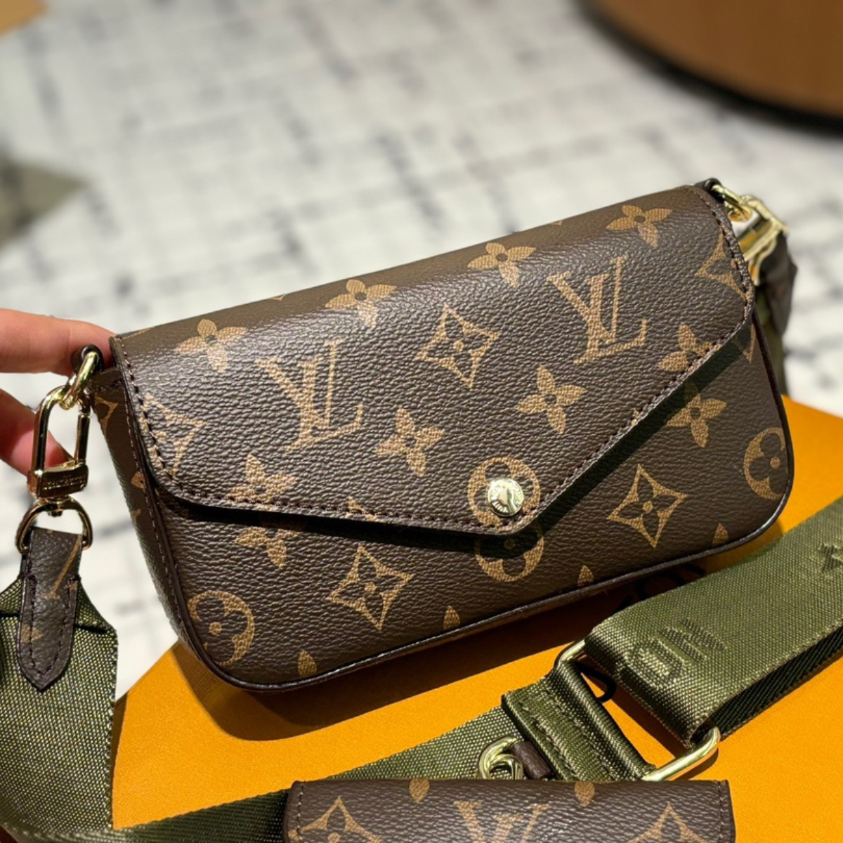 LV Felicie 3-in-1 Bag
