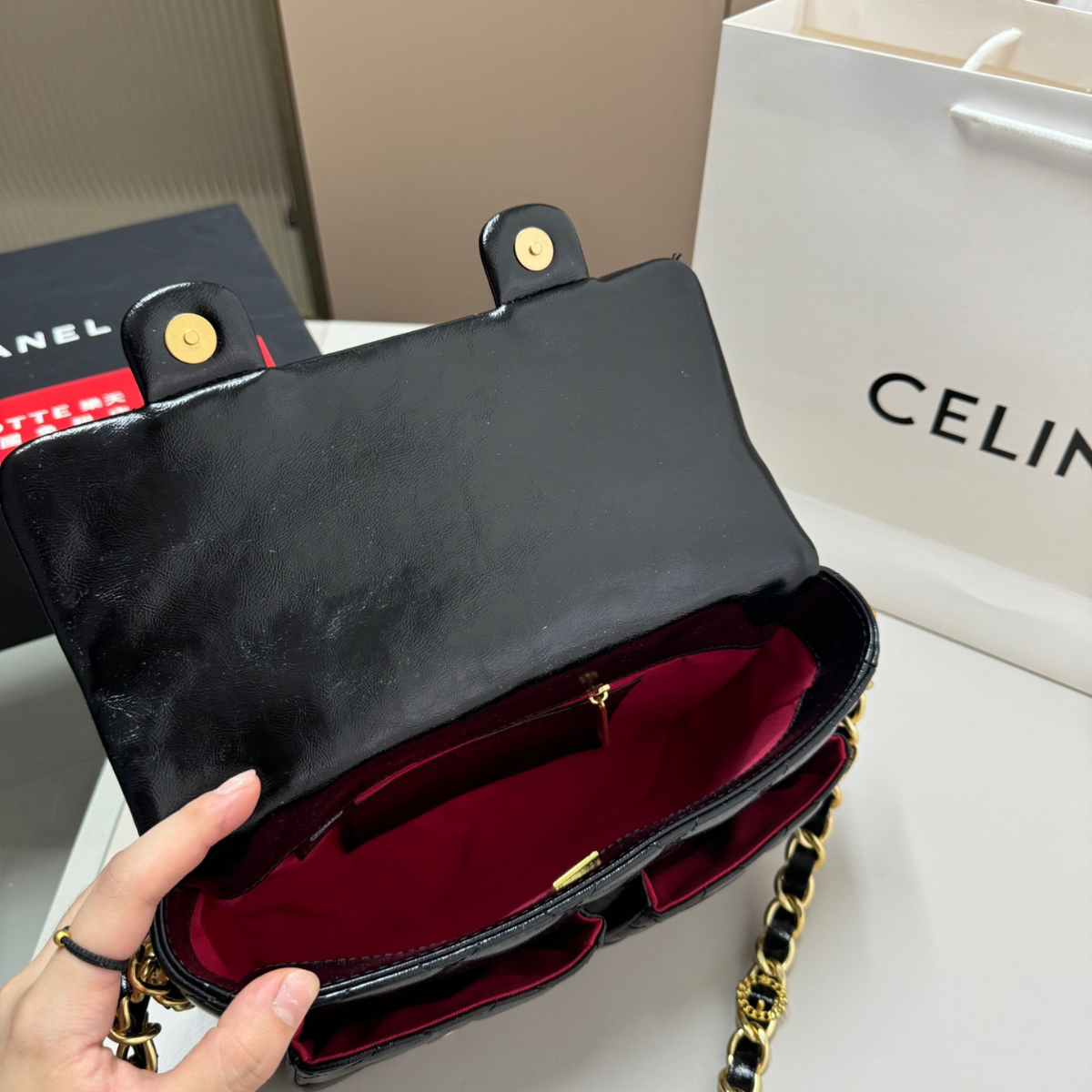 Chanel A Vintage Messenger Bag