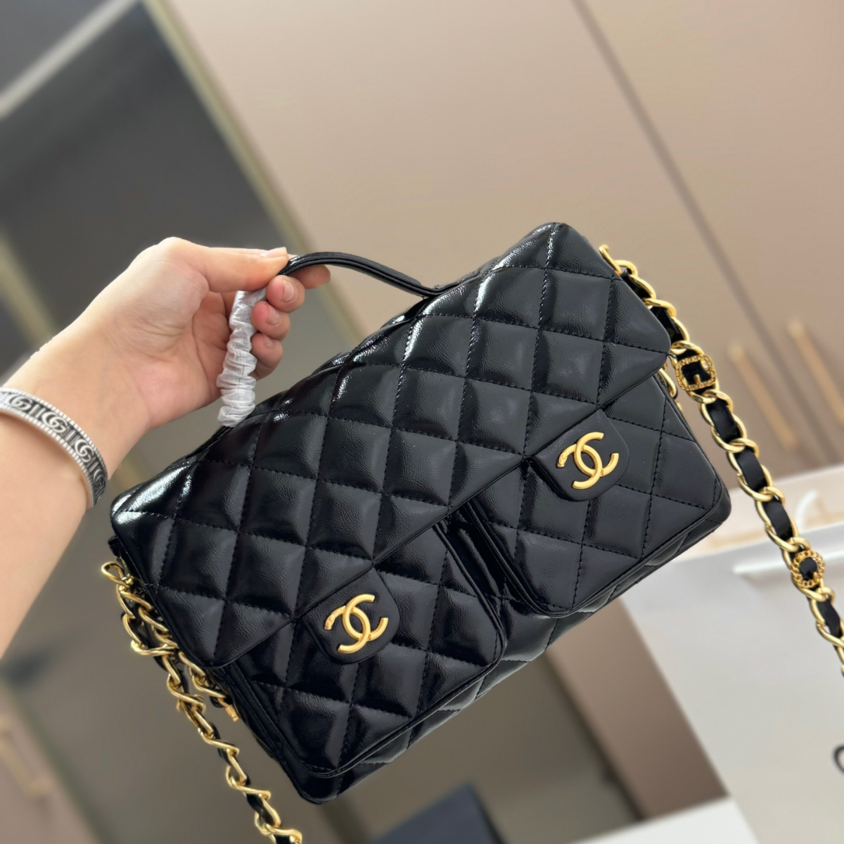 Chanel A Vintage Messenger Bag