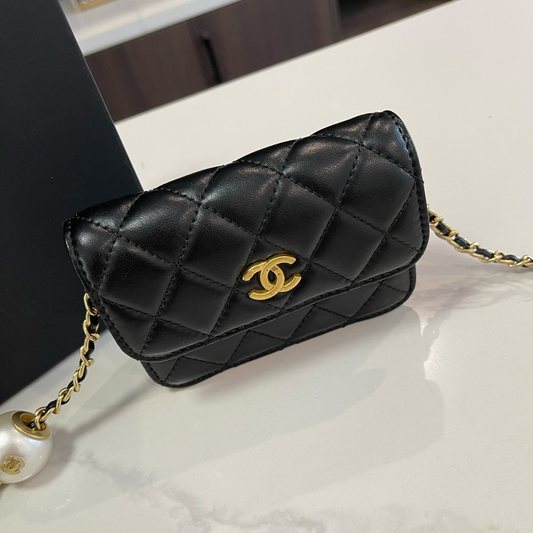 Chanel Pearl Dumpling Bag