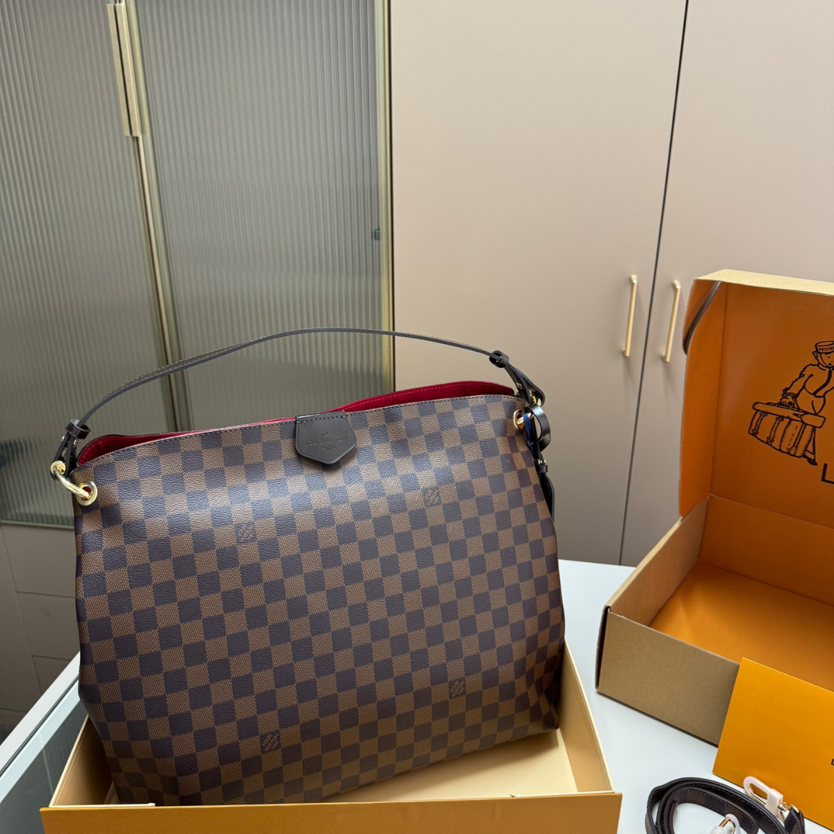 LV Graceful MM Monogram Tote