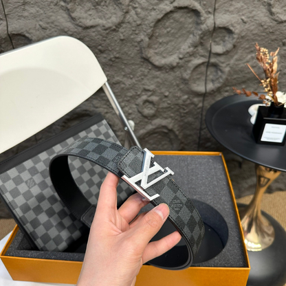 LV Luxury Belt & Bag Set