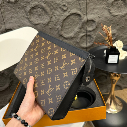 LV Toiletry Bag & Belt Set