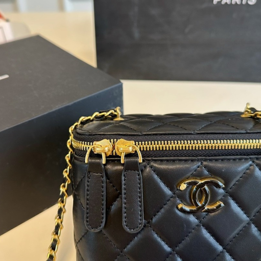 Chanel Quilted Box Bag