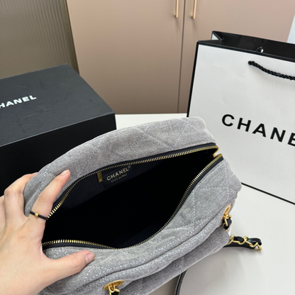 Chanel Leather Bowling Bag
