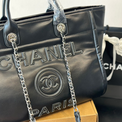 Chanel Beach Shopping Bag