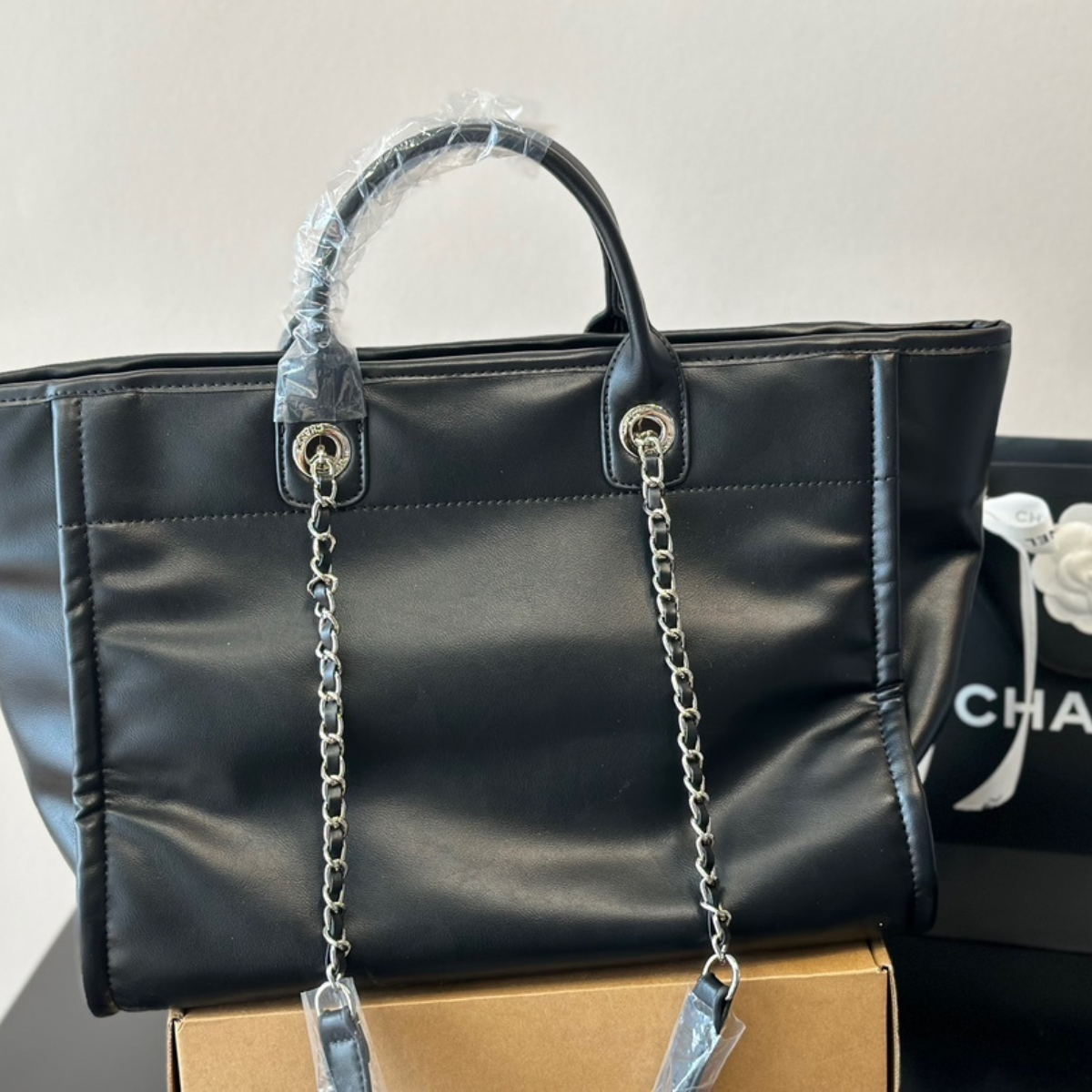 Chanel Beach Shopping Bag