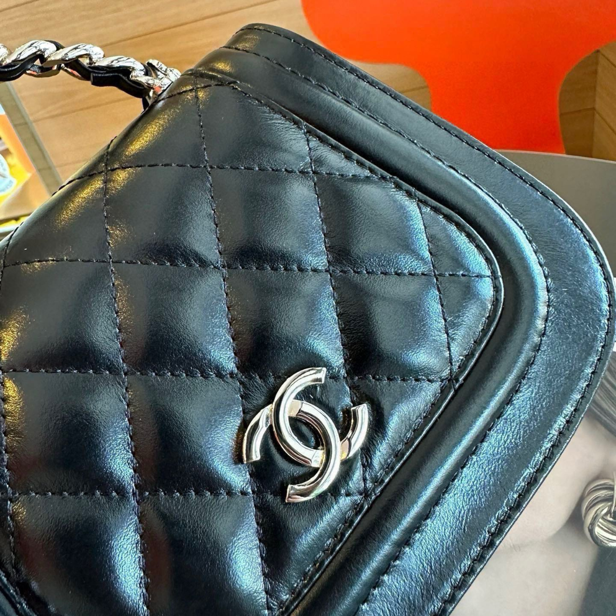 Chanel Ingot-Shaped Handle Bag