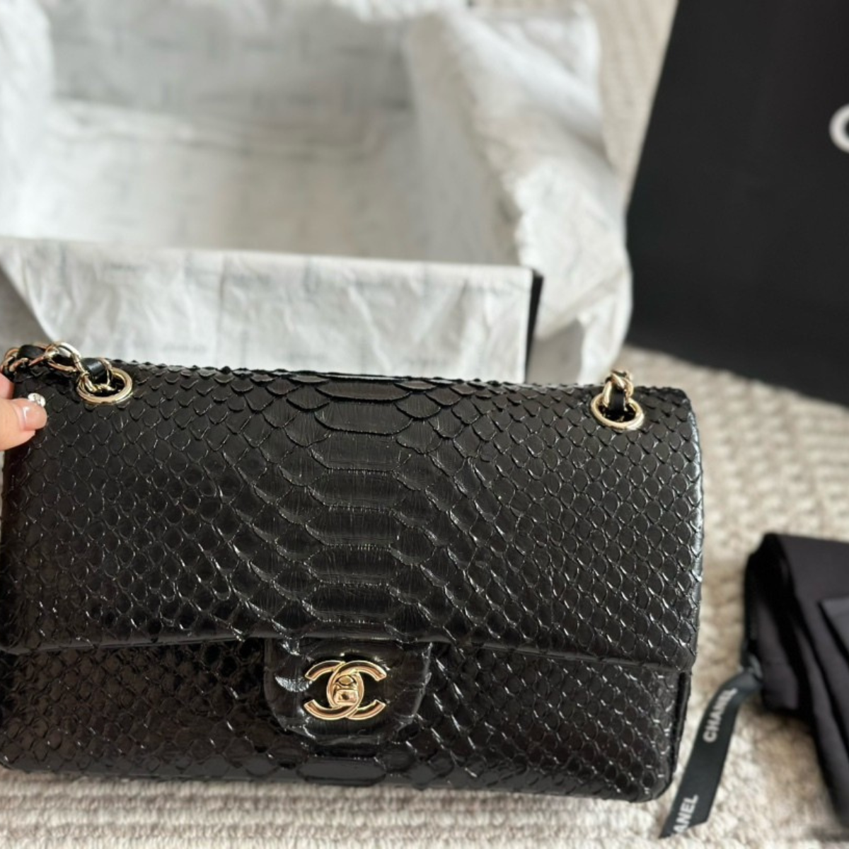 Chanel CF Caviar Bag