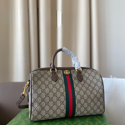 Gucci Elegant Monogram Travel Bag