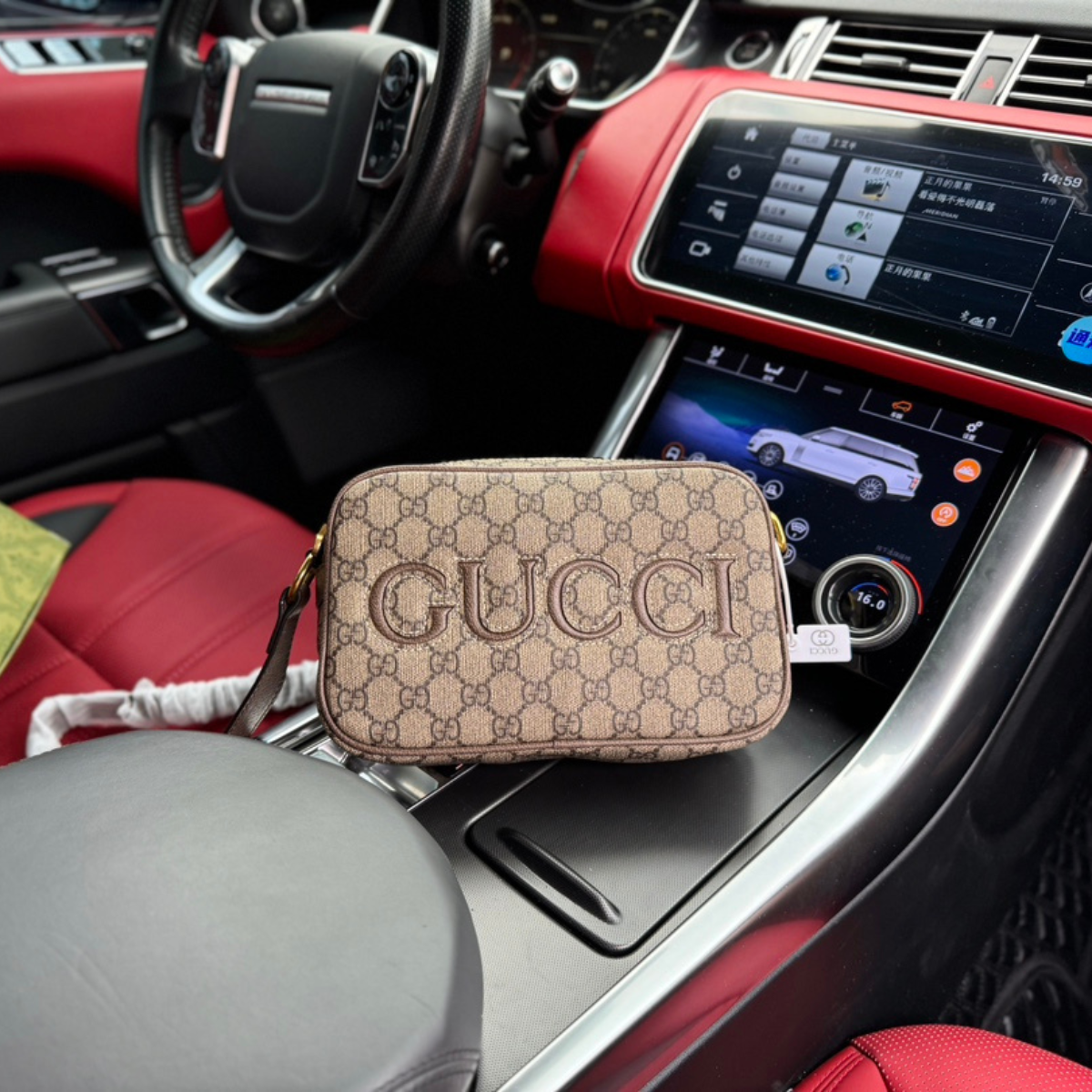 Gucci Elegant Designer Crossbody Bag