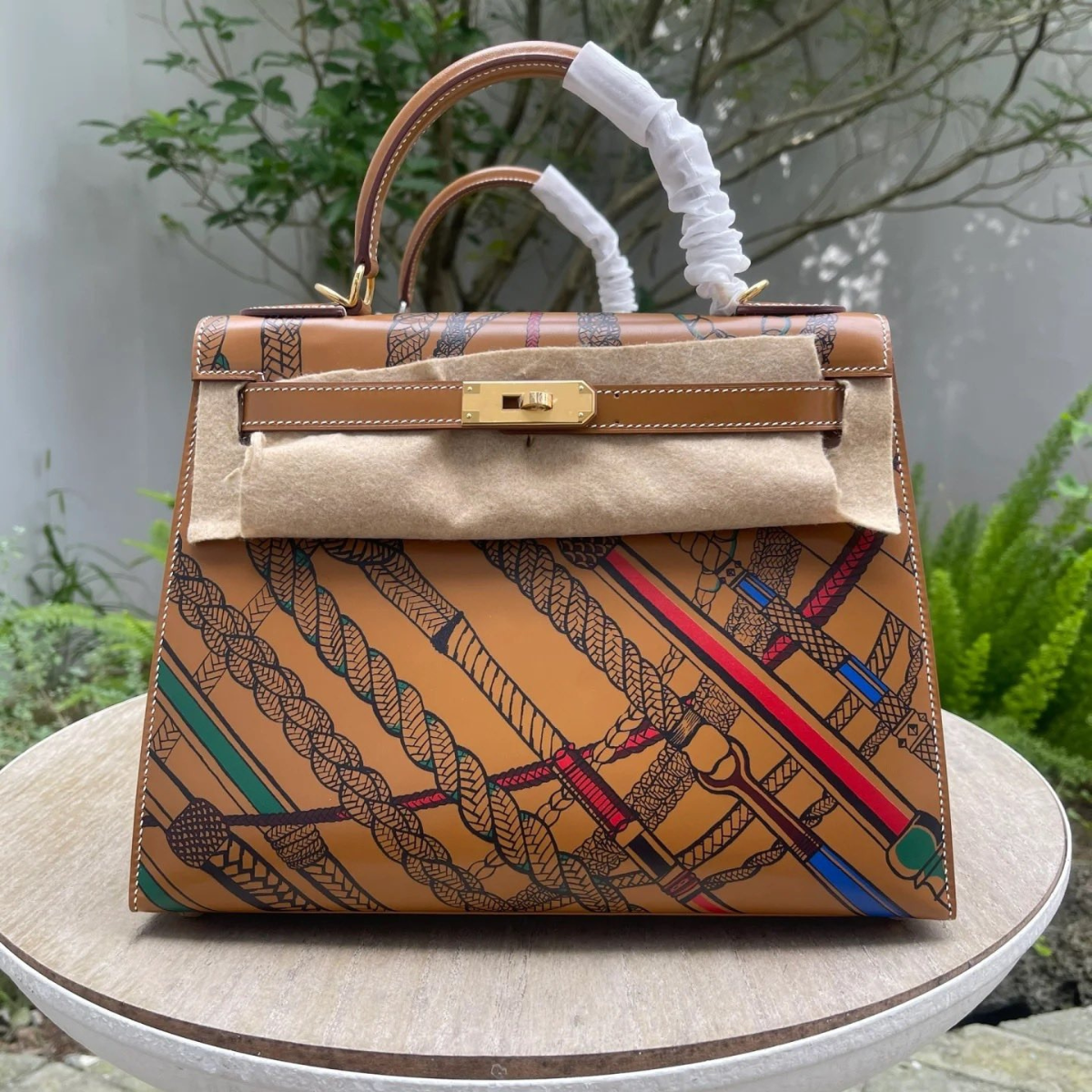 Hermès Kelly 25 Fouets et Badines