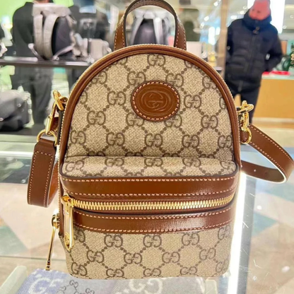 Gucci Leather Backpack