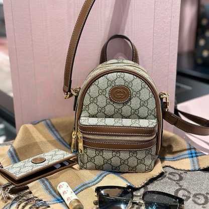 Gucci Leather Backpack