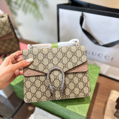 Gucci GG Monogram Chain Wallet