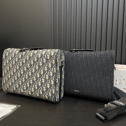 Dior Leather Messenger Bag