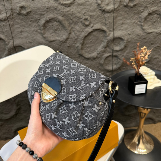 LV Denim Little Gold Ingots Bag