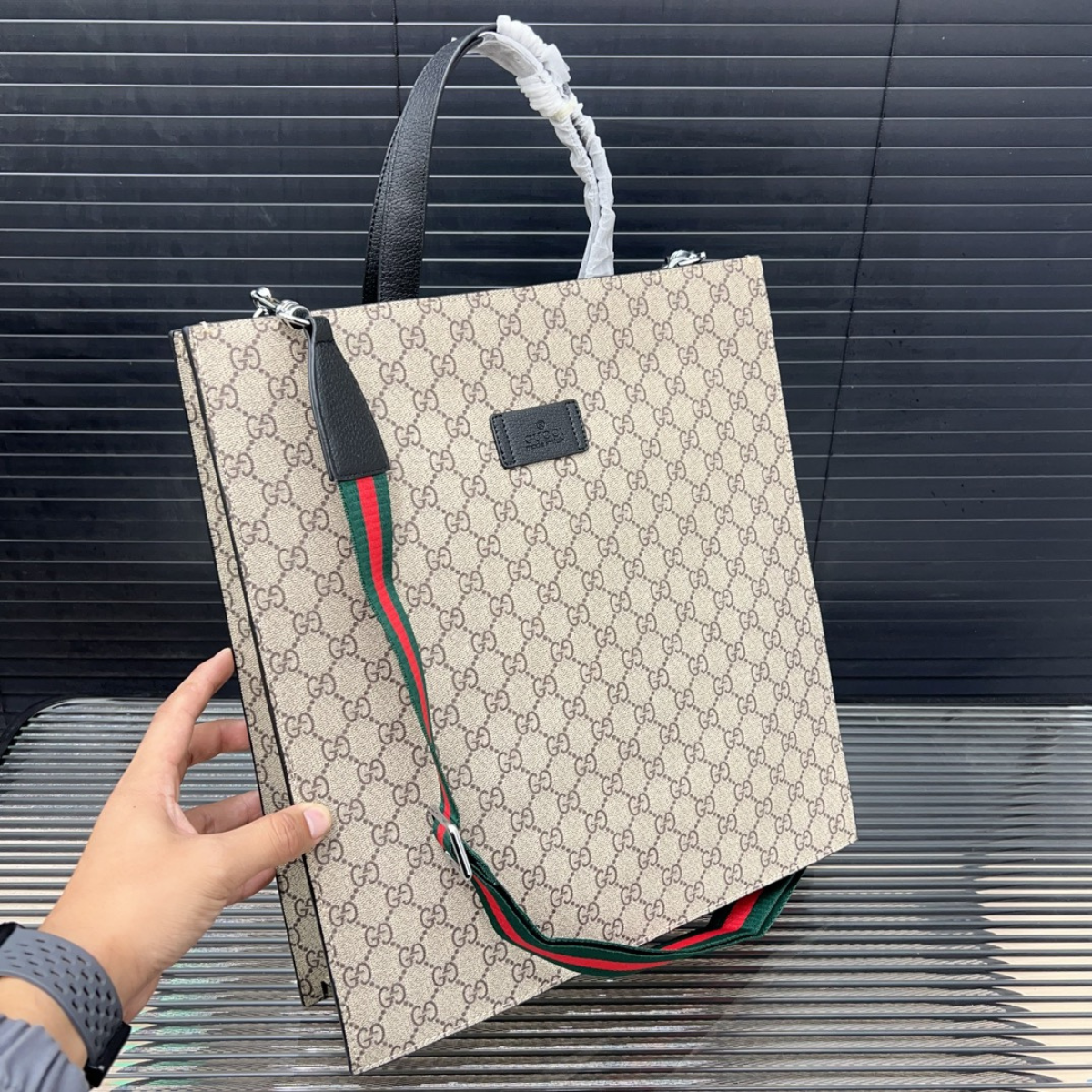 Gucci GG Print Unisex Tote Bag