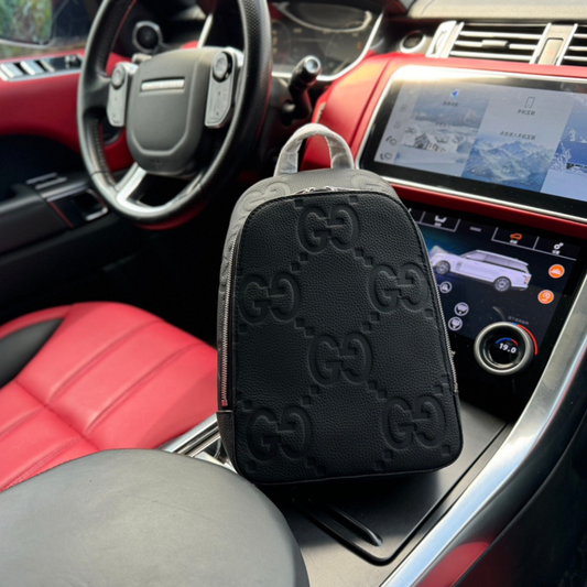 Gucci Leather Backpack Bag