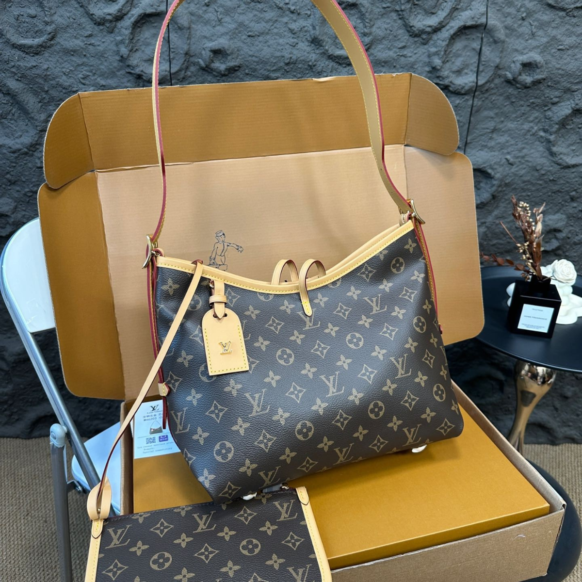 LV Carryall Commuter Bag
