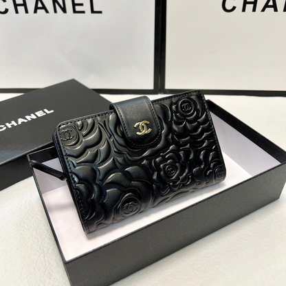 Chanel Black Short Wallet