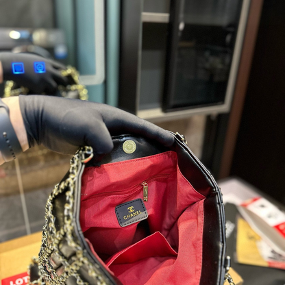 Chanel Mesh Chain Tote Bag