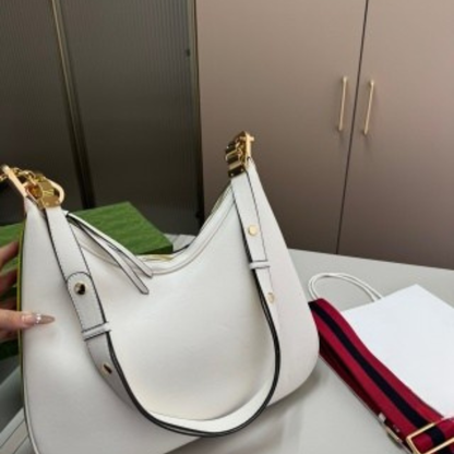 Gucci Black Leather Handbags