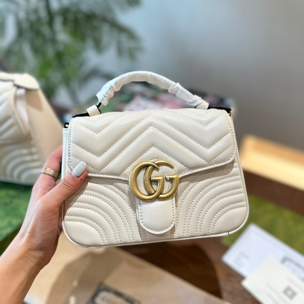 Gucci Quilted Leather Bag