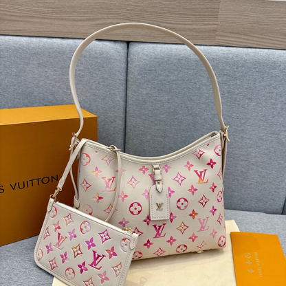 LV Embossed Carryall Tote Bag