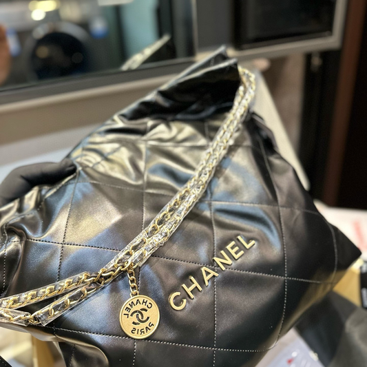 Chanel Oil-Waxed Leather Bag