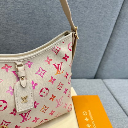 LV Embossed Carryall Tote Bag