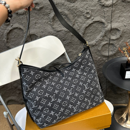 LV Denim Carryall Medium Bag